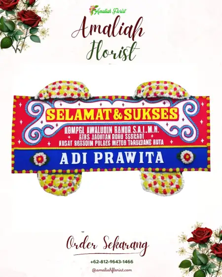 Papan Bunga Ucapan Selamat Sukawati